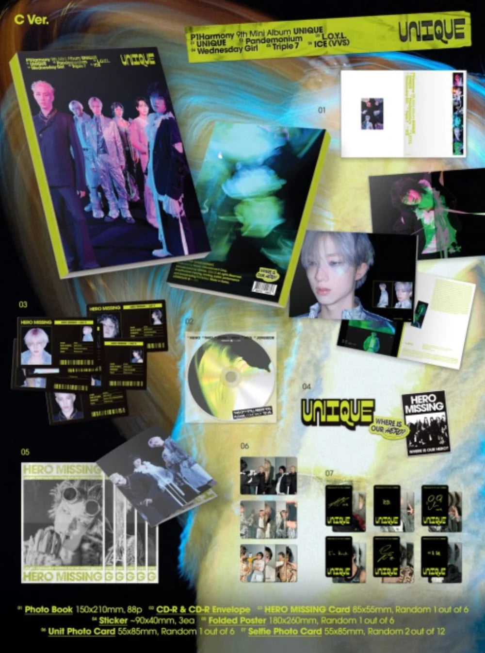 P1Harmony - UNIQUE (Photobook ver.) – KeaPOP
