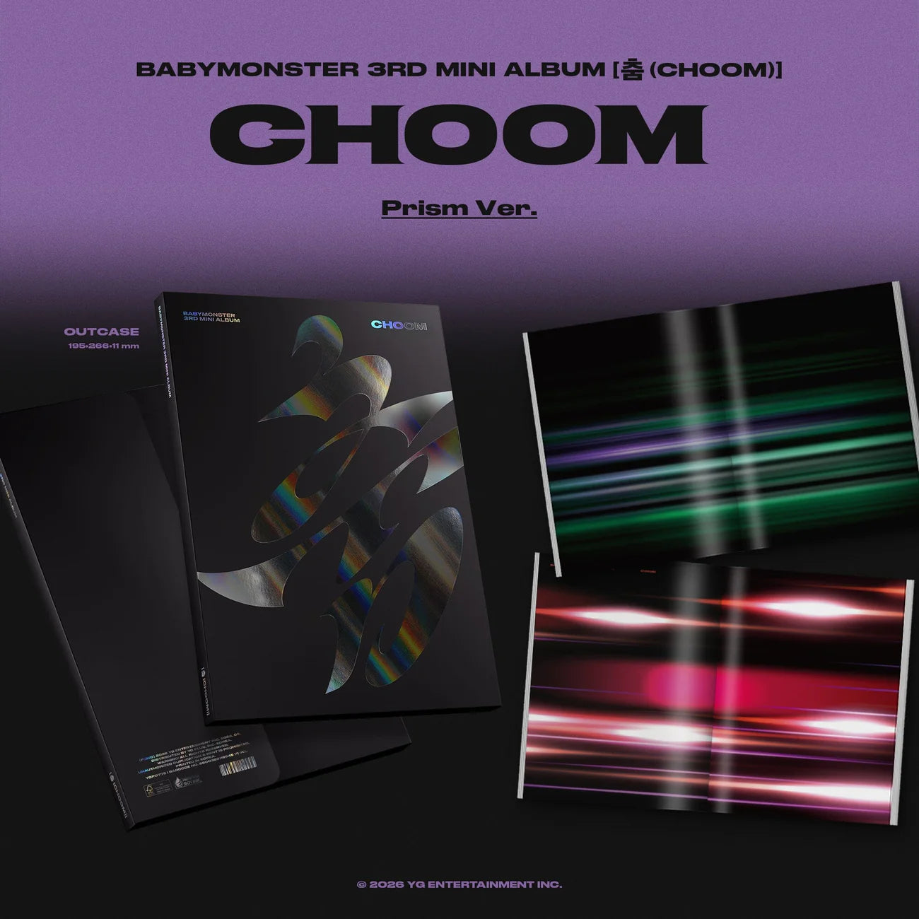 [PRE-ORDER] BABYMONSTER - CHOOM
