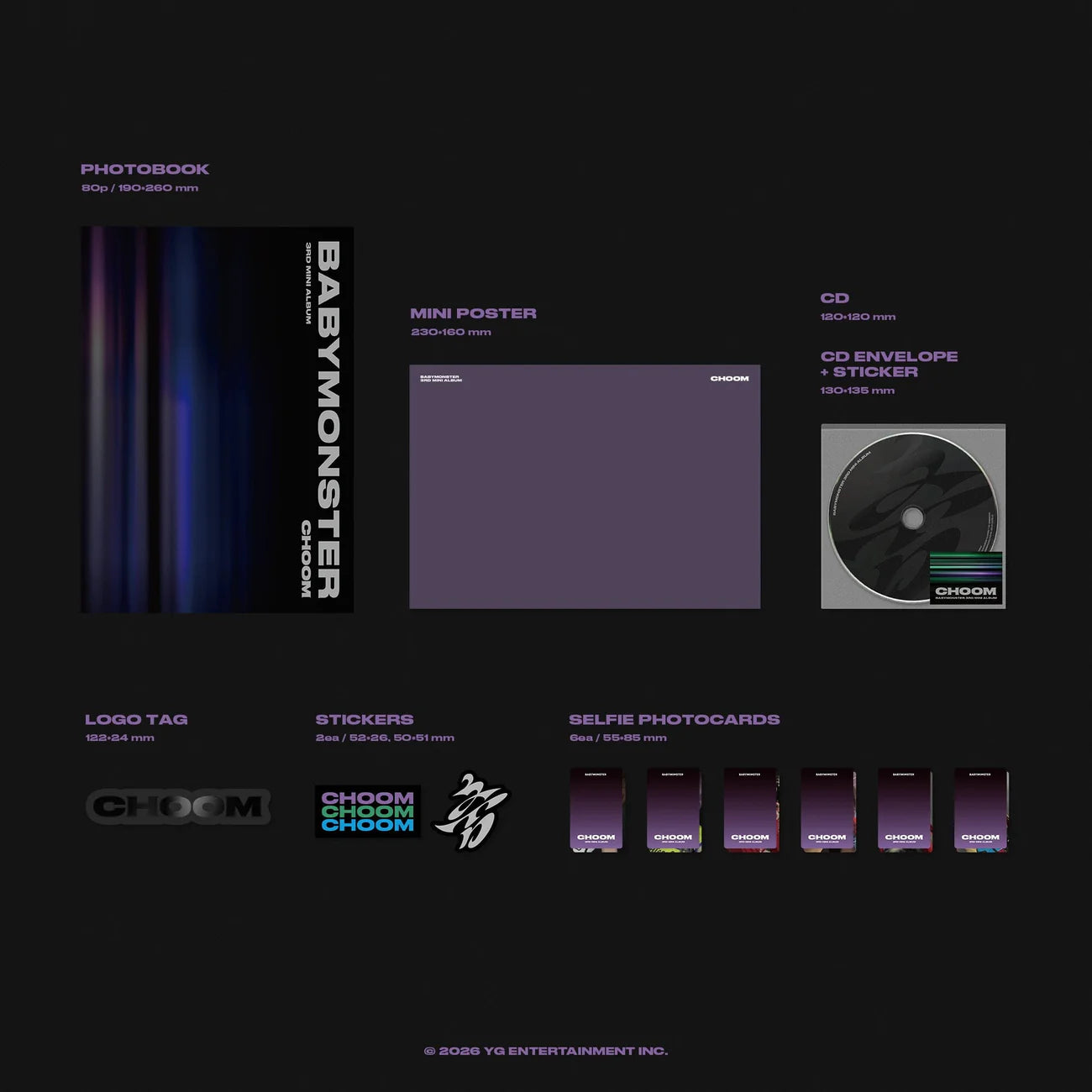 [PRE-ORDER] BABYMONSTER - CHOOM
