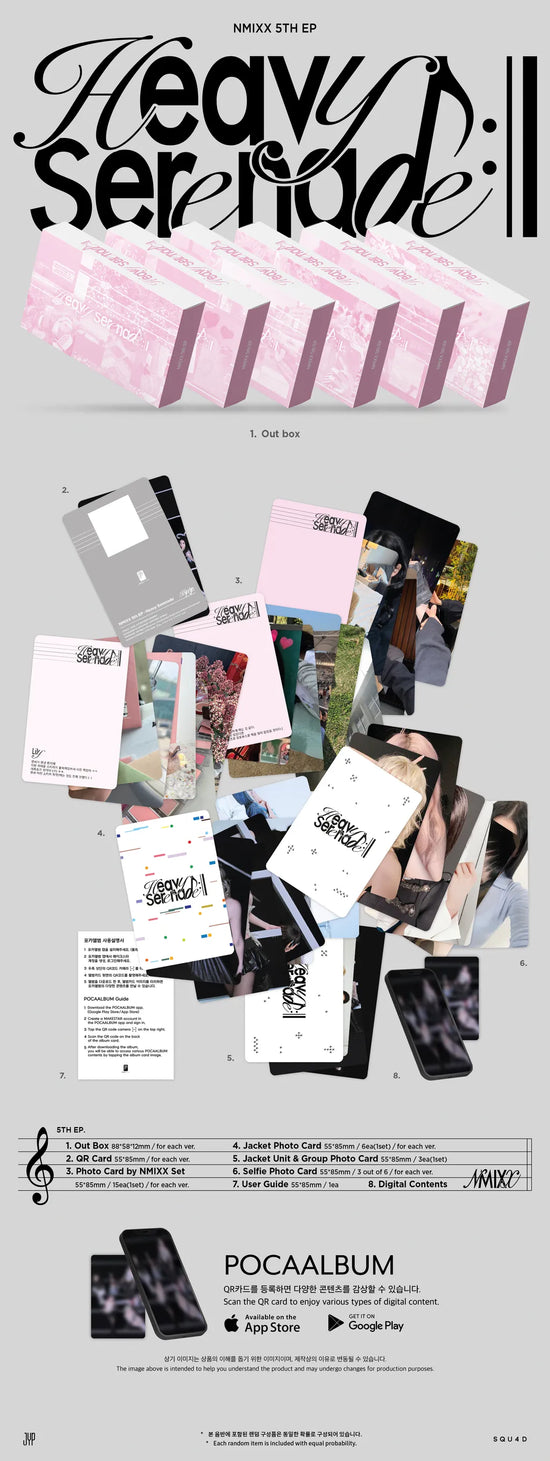 [PRE-ORDER] NMIXX - Heavy Serenade (POCAALBUM Ver.)