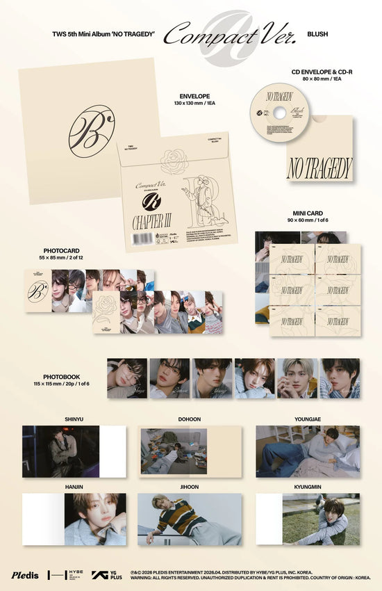 [PRE-ORDER] TWS  - NO TRAGEDY (Compact Ver.)