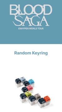 ENHYPEN - RANDOM KEYRING (WORLD TOUR 'BLOOD SAGA' MD)