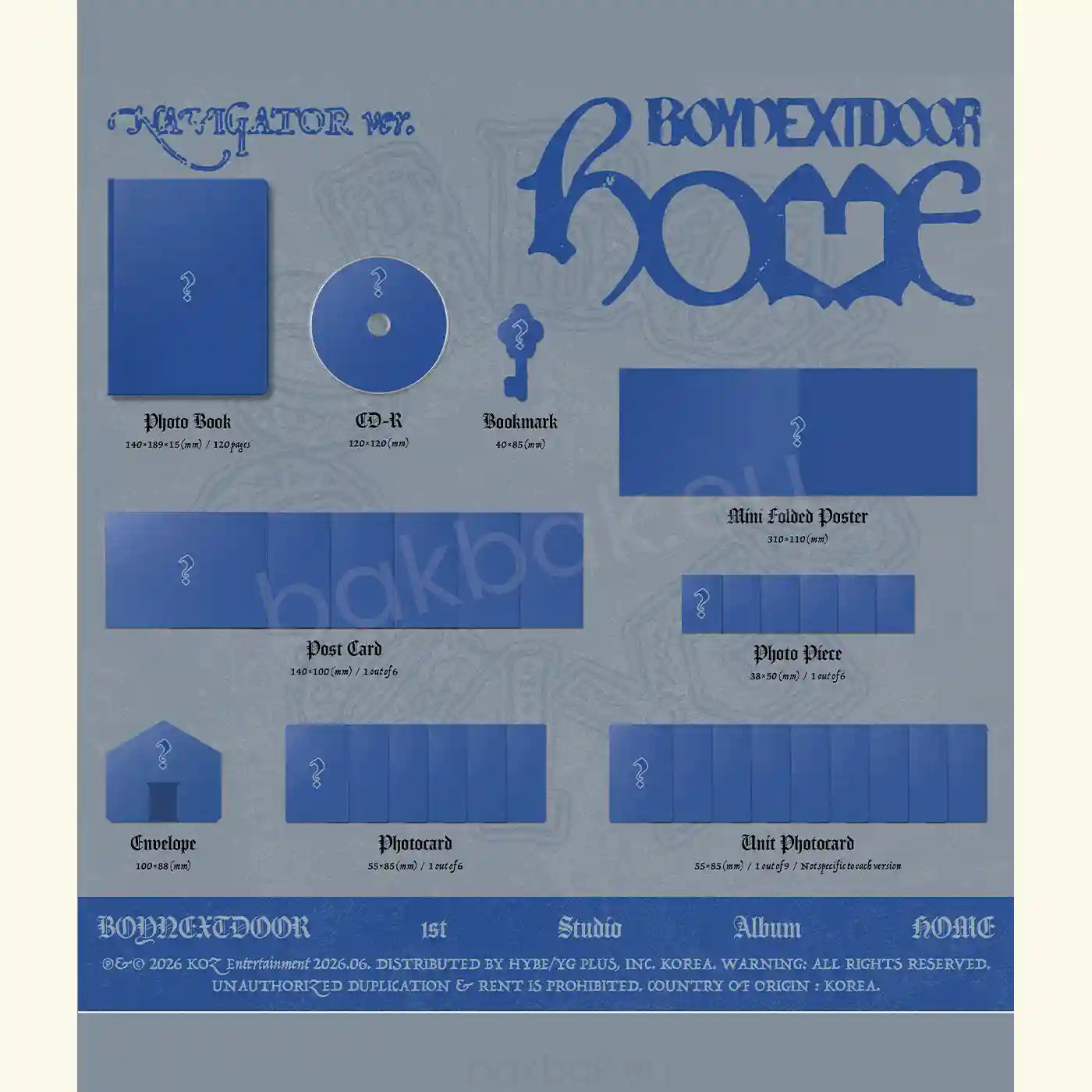 [PRE-ORDER] BOYNEXTDOOR – HOME