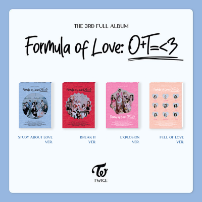 TWICE - FORMULA OF LOVE: O+T=<3 (VOL. 3)