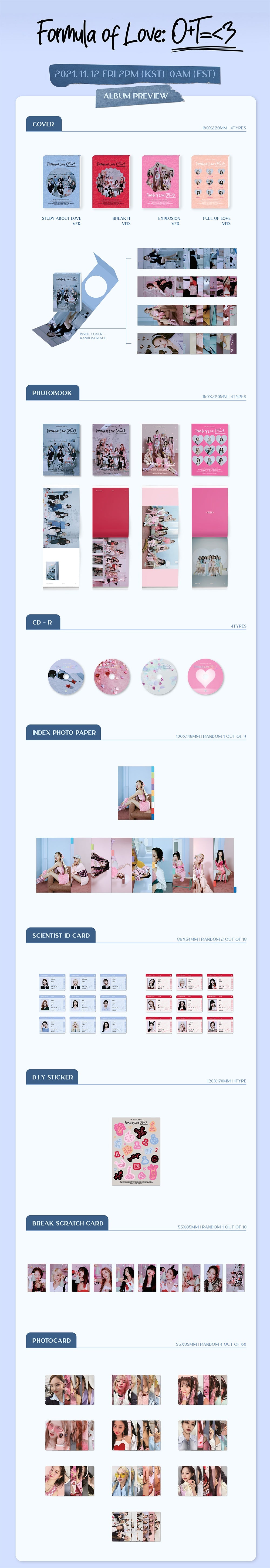TWICE - FORMULA OF LOVE: O+T=<3 (VOL. 3) – KeaPOP