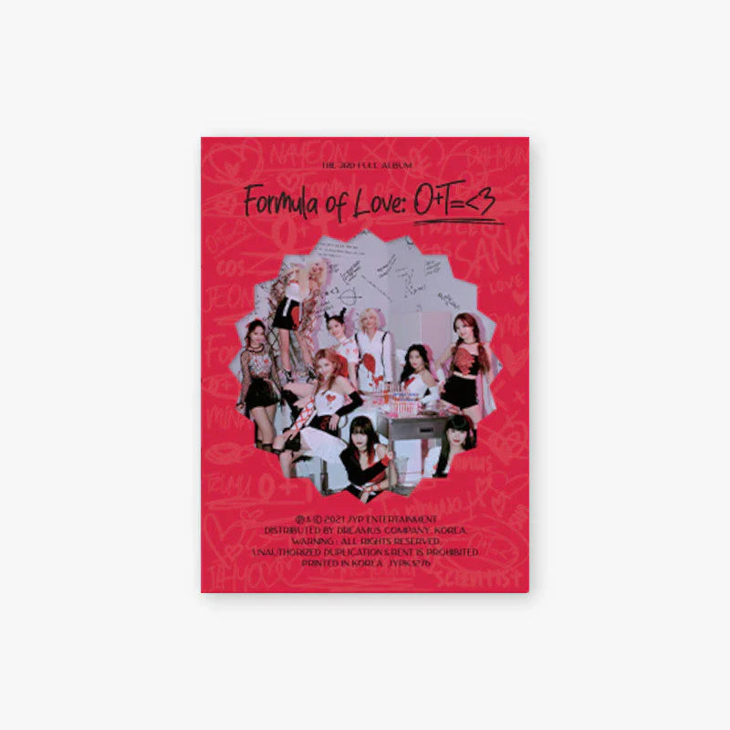 TWICE - FORMULA OF LOVE: O+T=<3 (VOL. 3) – KeaPOP