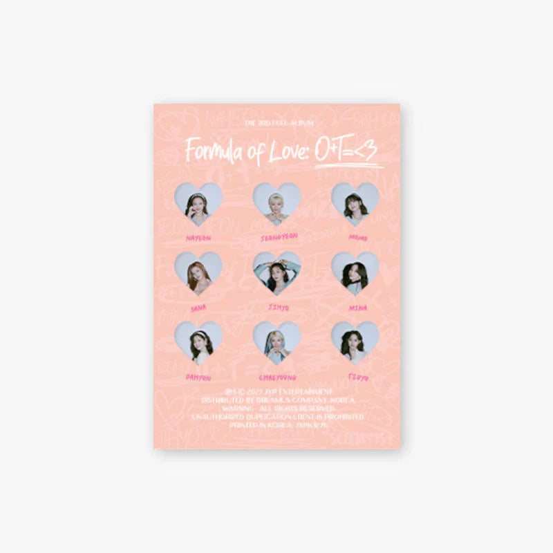 TWICE - FORMULA OF LOVE: O+T=<3 (VOL. 3) – KeaPOP