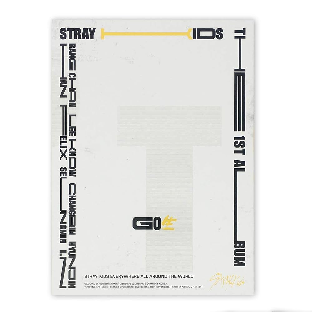 STRAY KIDS 1st Album - GO生
