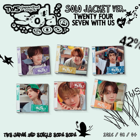 TWS Japan 2nd Single - SODA SODA (Solo Jacket)