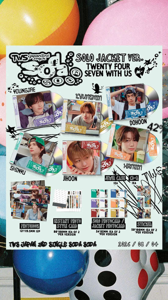 TWS Japan 2nd Single - SODA SODA (Solo Jacket)