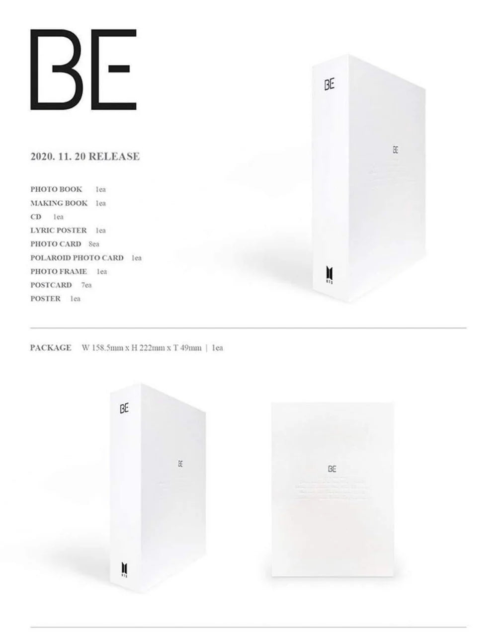 BTS - BE (DELUXE EDITION)