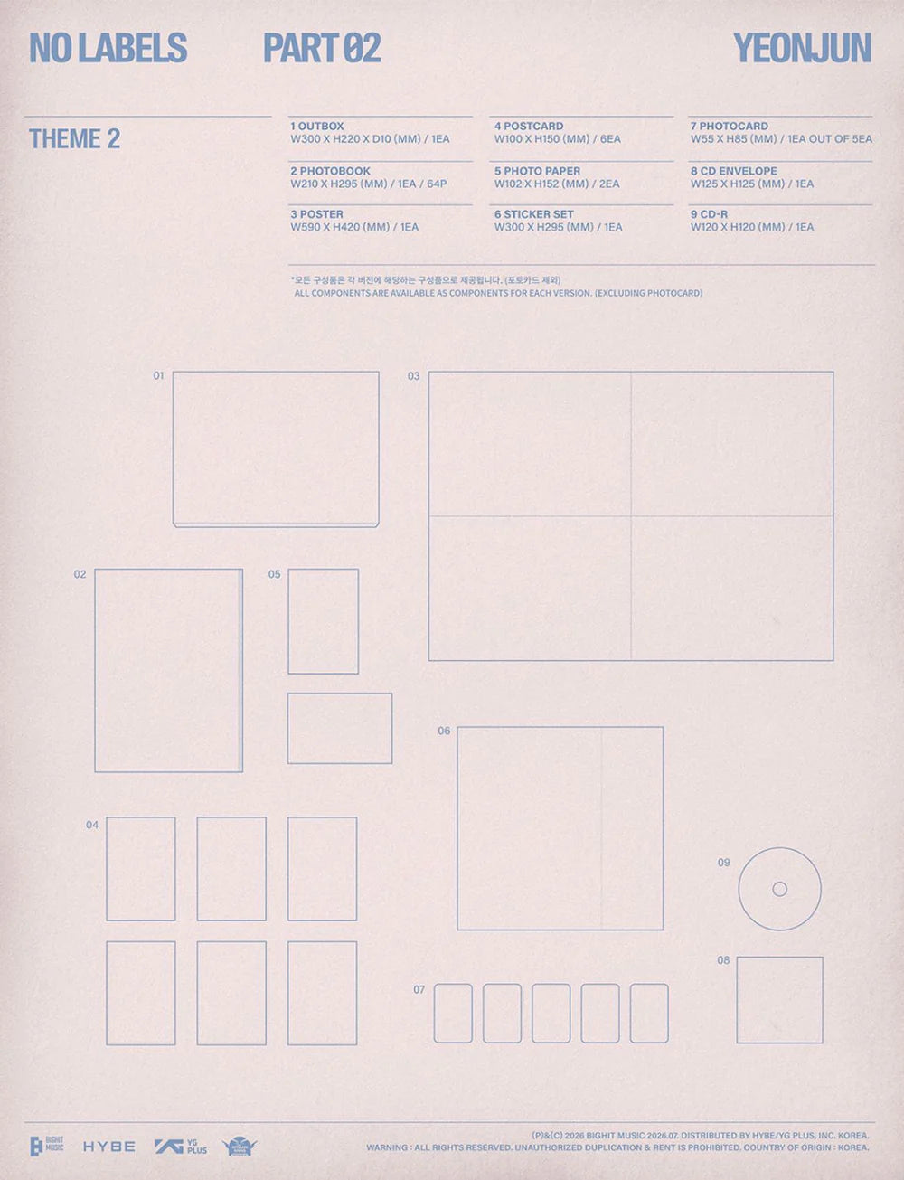 [PRE-ORDER] YEONJUN - NO LABELS: PART 02