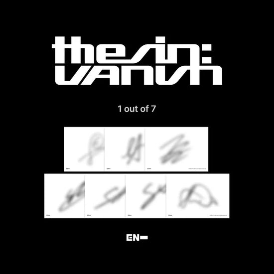 ENHYPEN - THE SIN : VANISH (SIGNED BY RANDOM MEMBER)