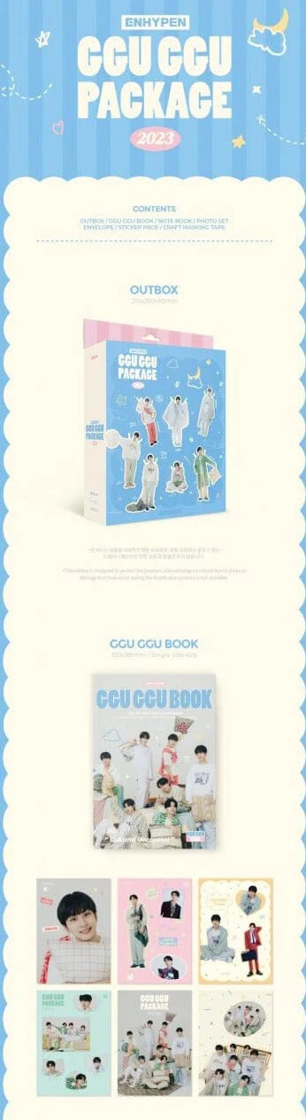 ENHYPEN 2023 GGU GGU PACKAGE (WITH KEAPOP GIFT)
