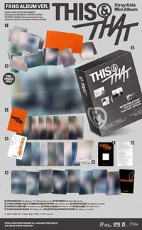 [PRE-ORDER] STRAY KIDS - THIS & THAT (FAN ALBUM ver.)