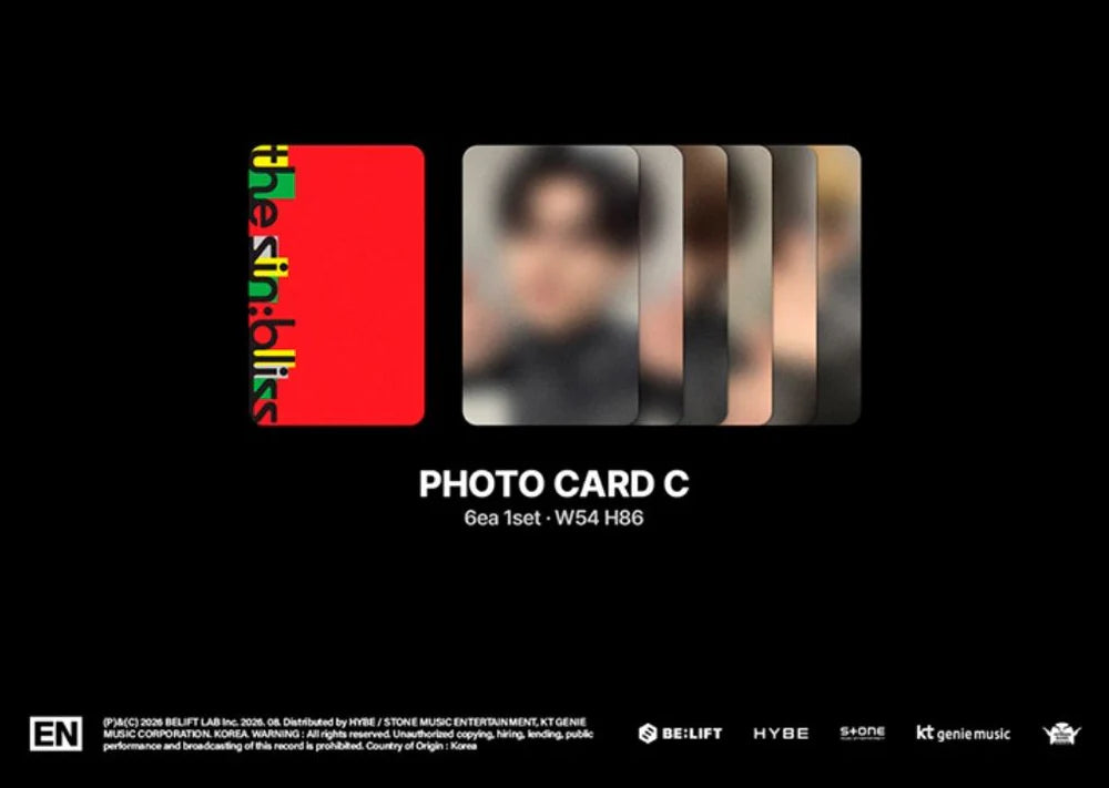 [PRE-ORDER] ENHYPEN - THE SIN : BLISS (Weverse ver.)