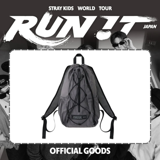 [PRE-ORDER] STRAY KIDS - [RUN IT JAPAN] PORTABLE BACKPACK