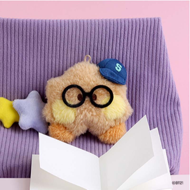 BTS - BT21 - MININI PLUSH KEYRING PREPPY