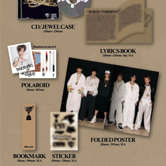 [SIGNED] 82MAJOR - Trophy - 4th Mini Album (Classic Ver.)