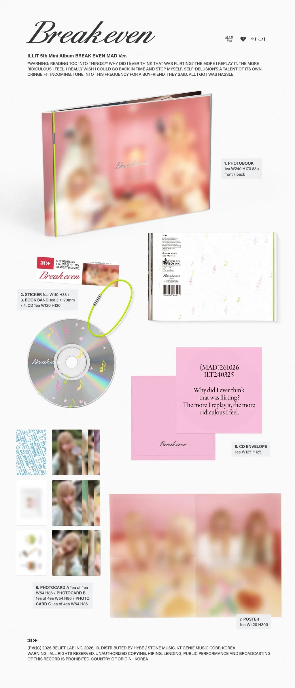 [PRE-ORDER] ILLIT - BREAK EVEN