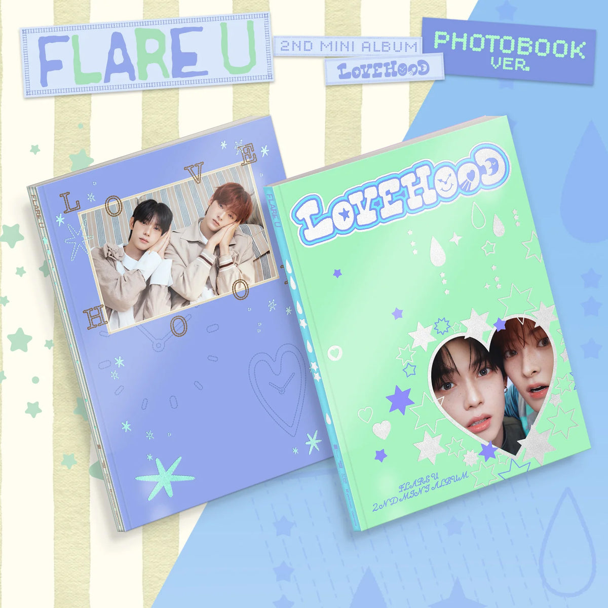 [PRE-ORDER] FLARE U - LOVEHOOD (PHOTOBOOK VER.) SIGNED album
