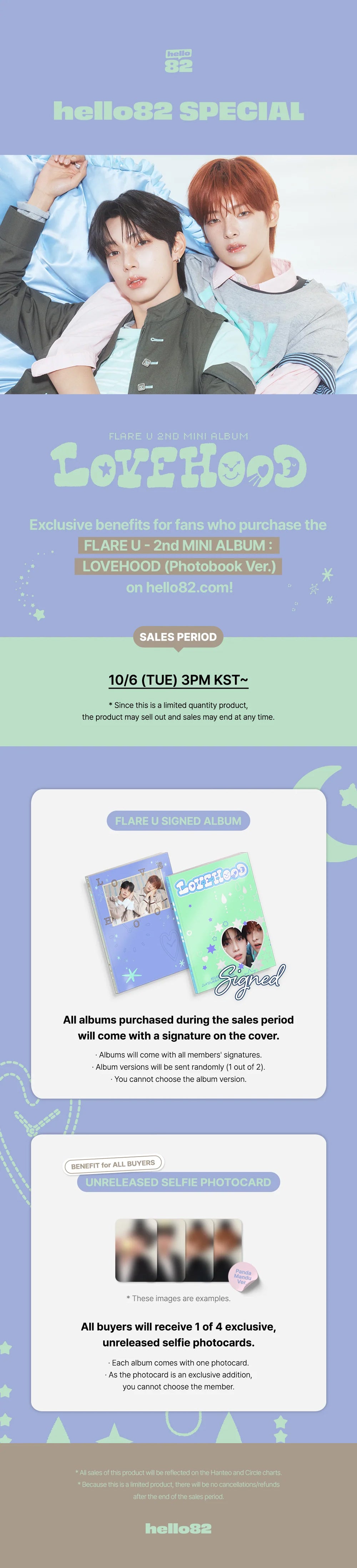 [PRE-ORDER] FLARE U - LOVEHOOD (PHOTOBOOK VER.) SIGNED album