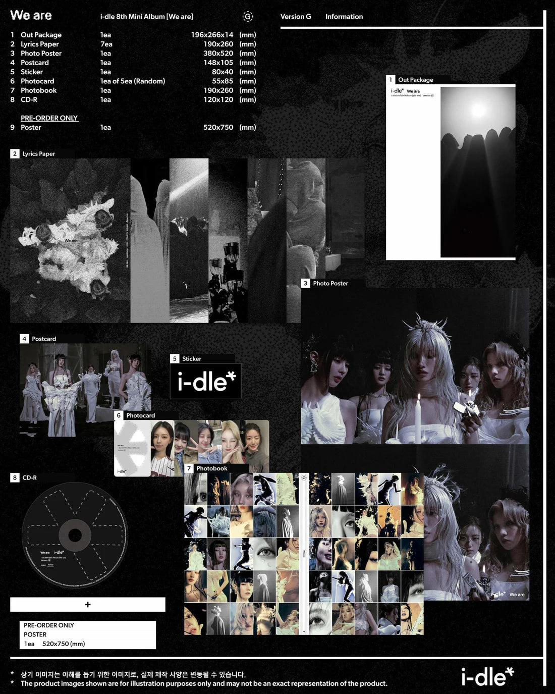 I-DLE - 8th Mini Album [WE ARE]