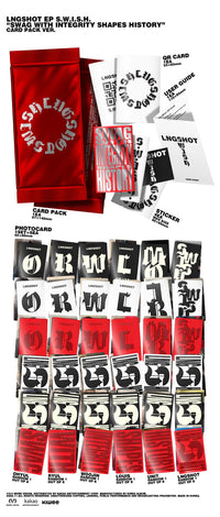 [PRE-ORDER] LNGSHOT EP [S.W.I.S.H.] (Card Pack Ver.)