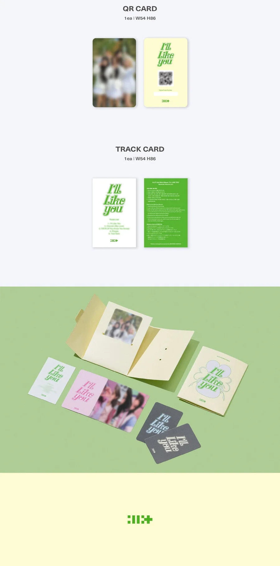 ILLIT I’LL LIKE YOU wevers ラキドロ　5種コンプ