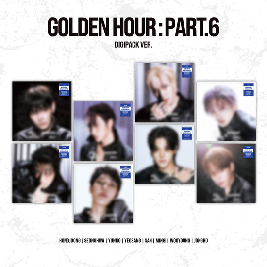[PRE-ORDER] ATEEZ - GOLDEN HOUR : Part.6 (DIGIPACK VER.) - 82EVENT Exclusive
