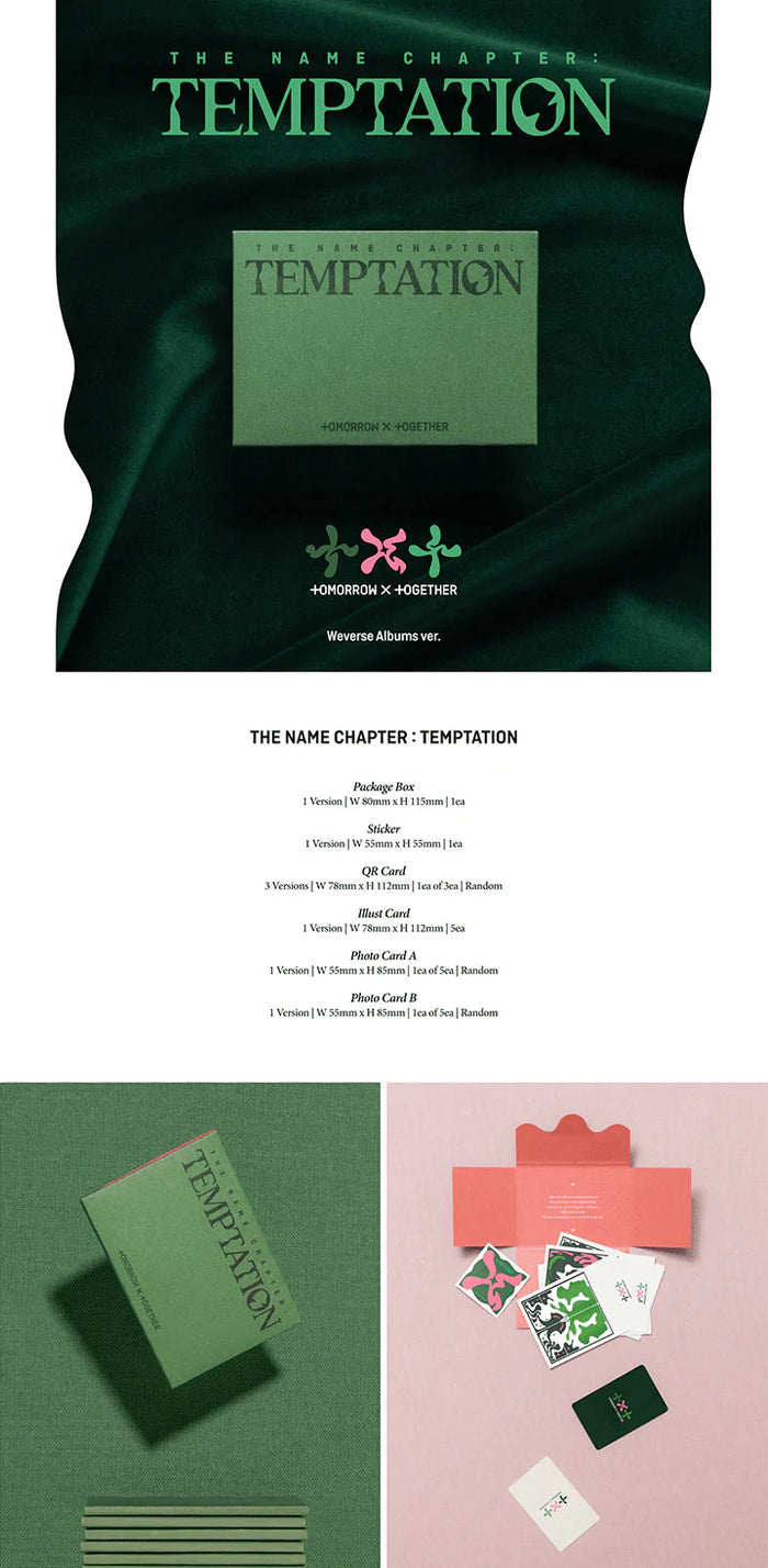 Tomorrow X Together - THE NAME CHAPTER: TEMPTATION (WEVERSE ALBUMS VER.)