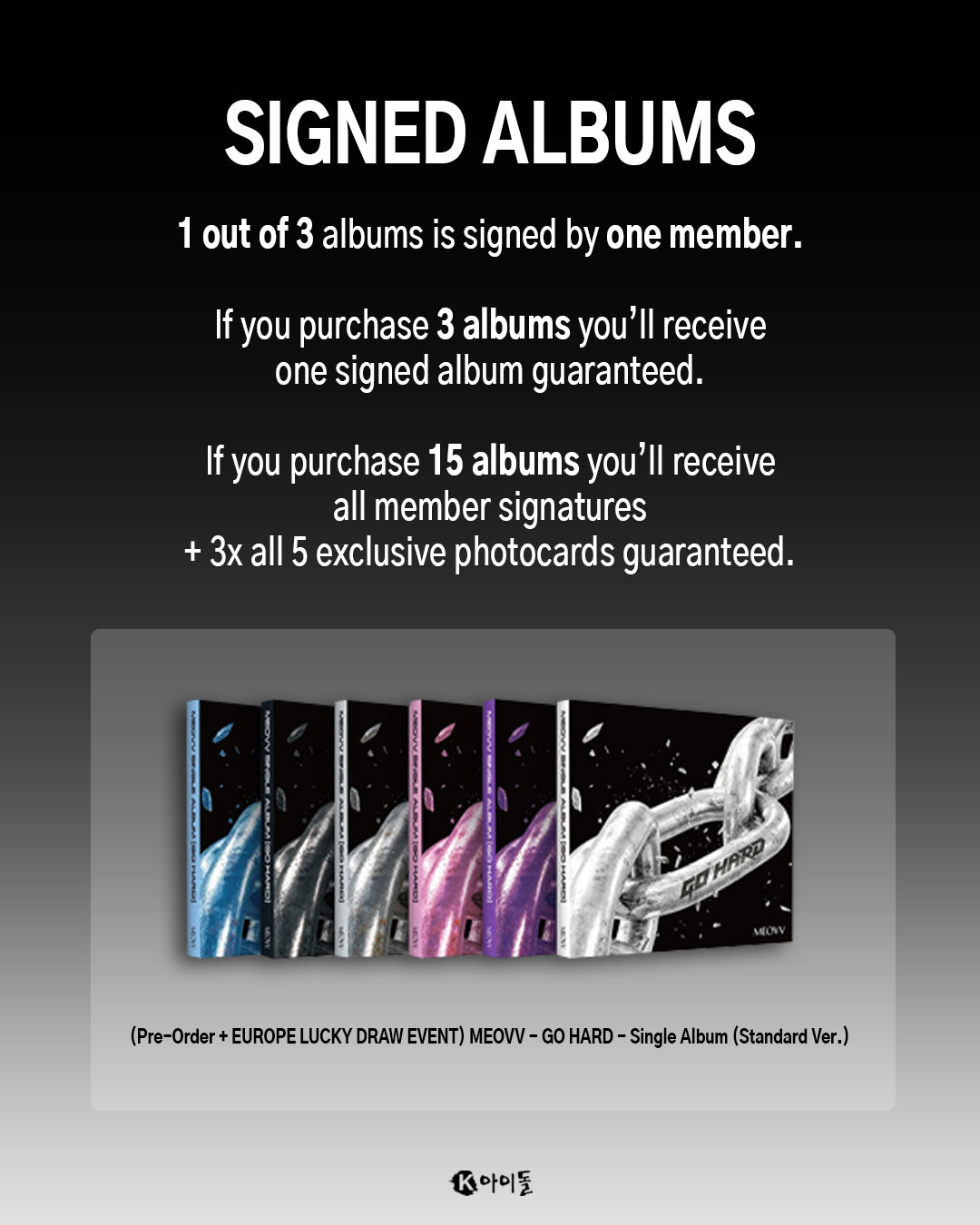 [PRE-ORDER] MEOVV - GO HARD (EUROPE LUCKY DRAW)
