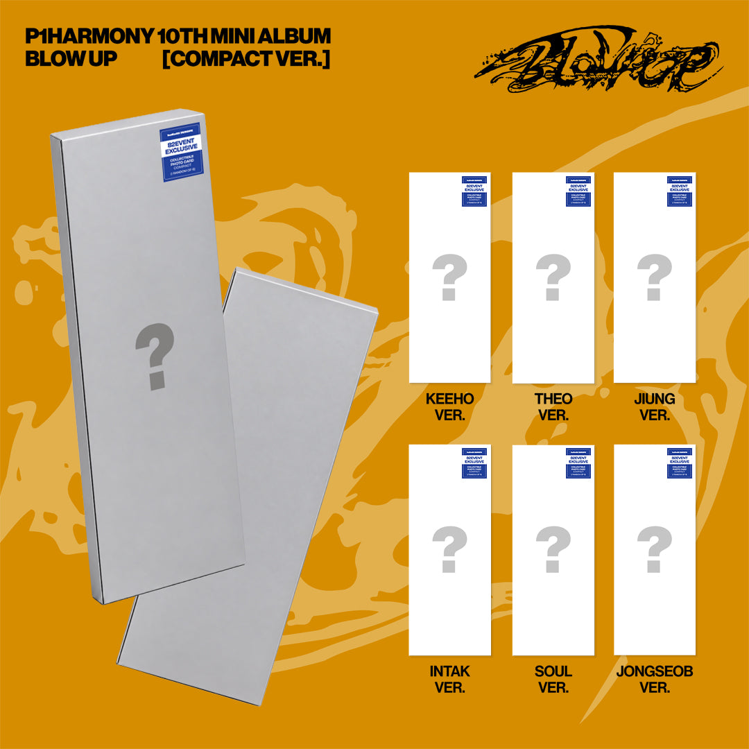 [PRE-ORDER] P1Harmony - BLOW UP (Compact Ver.) - Europe 82EVENT Exclusive
