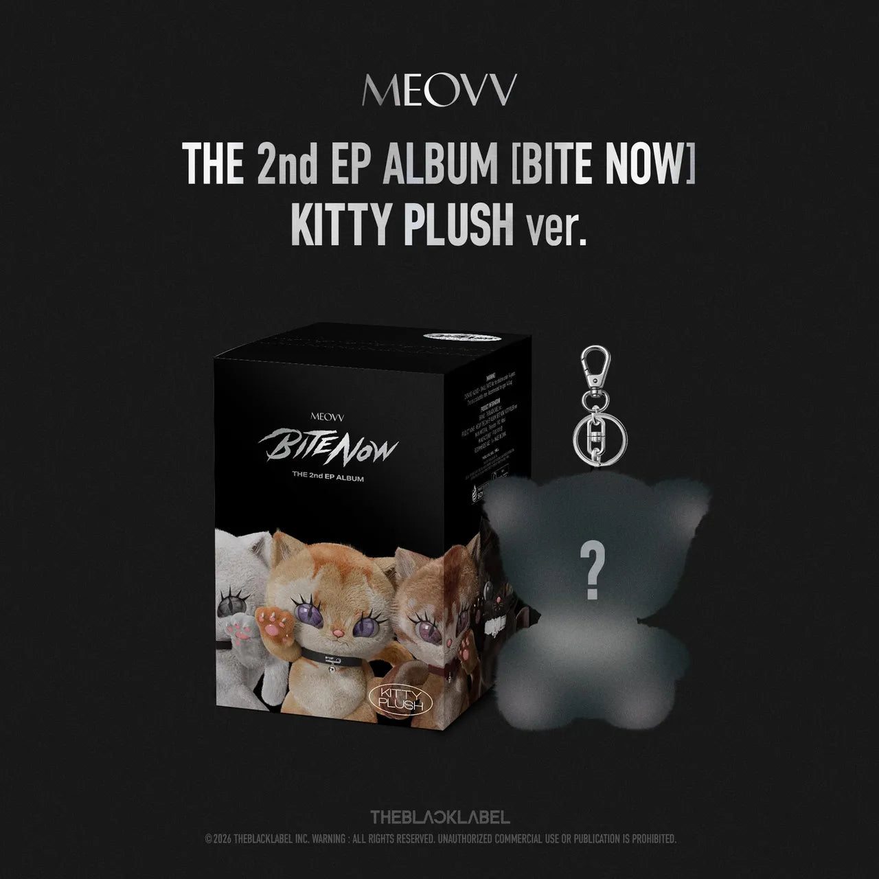 [PRE-ORDER] MEOVV-[BITE NOW] KITTY PLUSH ALBUM ver.