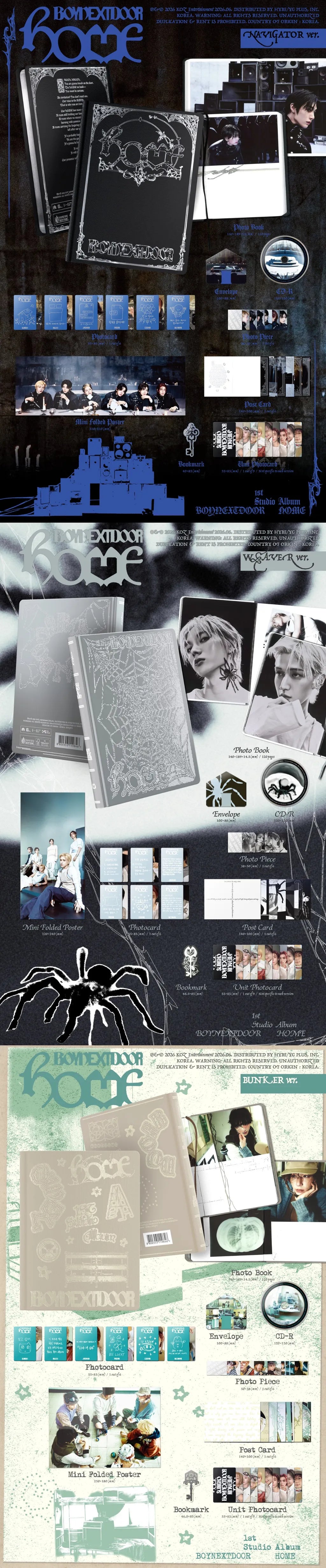 [PRE-ORDER] BOYNEXTDOOR – HOME