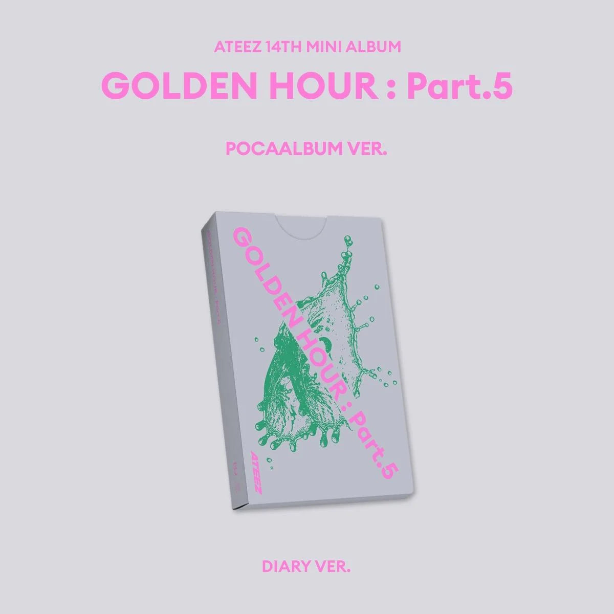 [PRE-ORDER] ATEEZ - GOLDEN HOUR : Part.5 (Poccaalbum ver.)