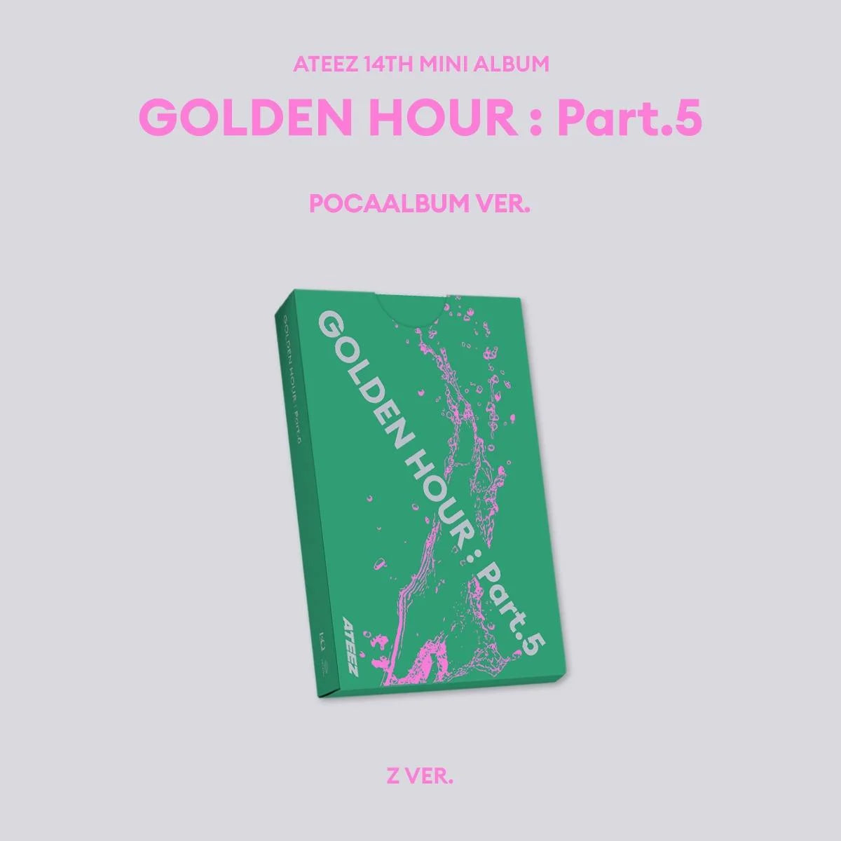 [PRE-ORDER] ATEEZ - GOLDEN HOUR : Part.5 (Poccaalbum ver.)