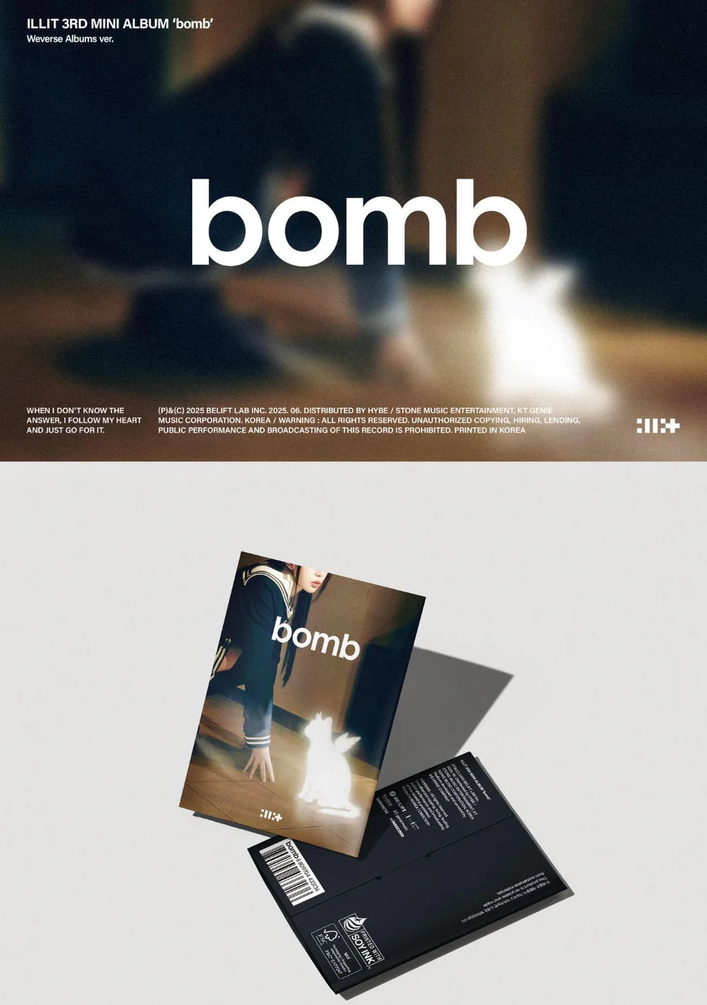 ILLIT - BOMB (WEVERSE ALBUMS VER.)