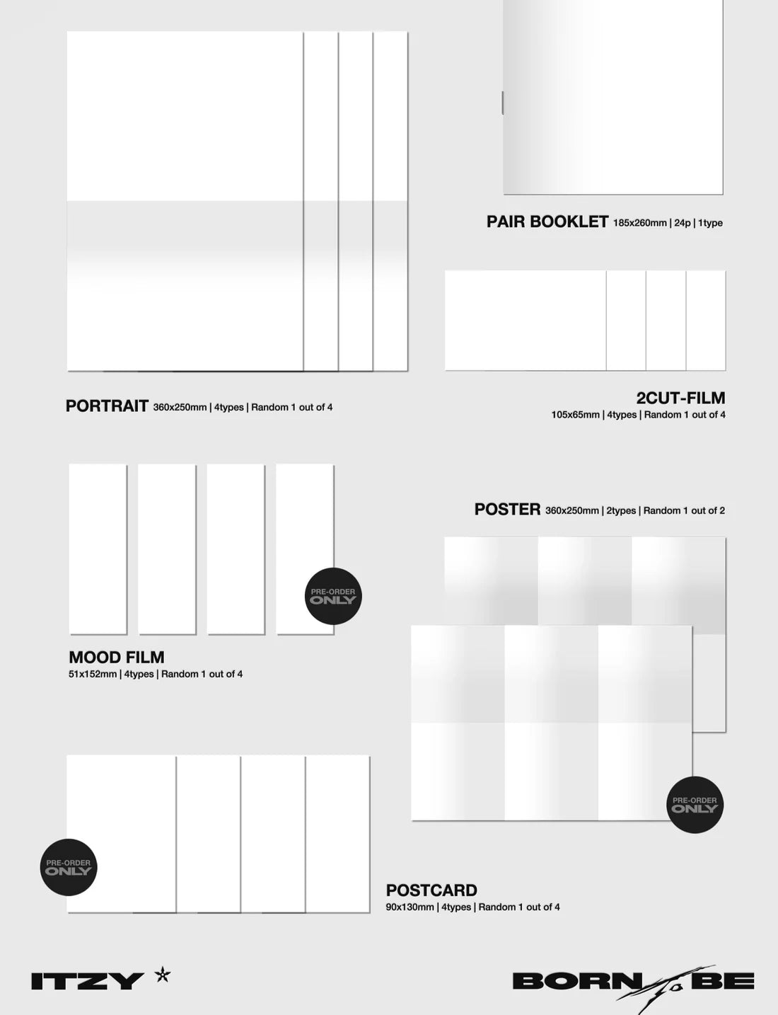 ITZY - BORN TO BE (LIMITED VER.)