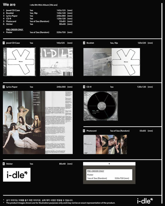 I-DLE - WE ARE (SPECIAL JEWEL VER.)