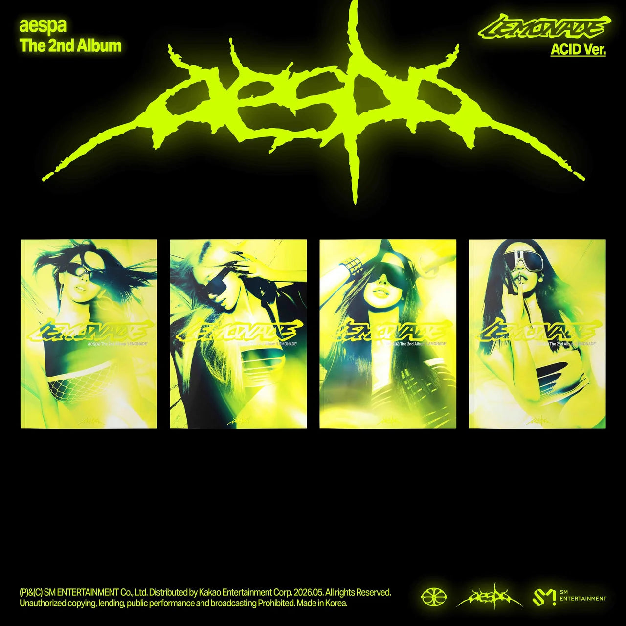 AESPA - LEMONADE (ACID Ver.)
