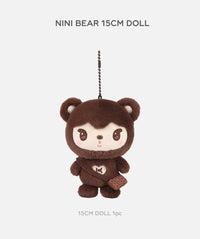 KAI (EXO) - NINI BEAR 15CM DOLL (2025 KAI SOLO CONCERT TOUR 'KAION' MD)