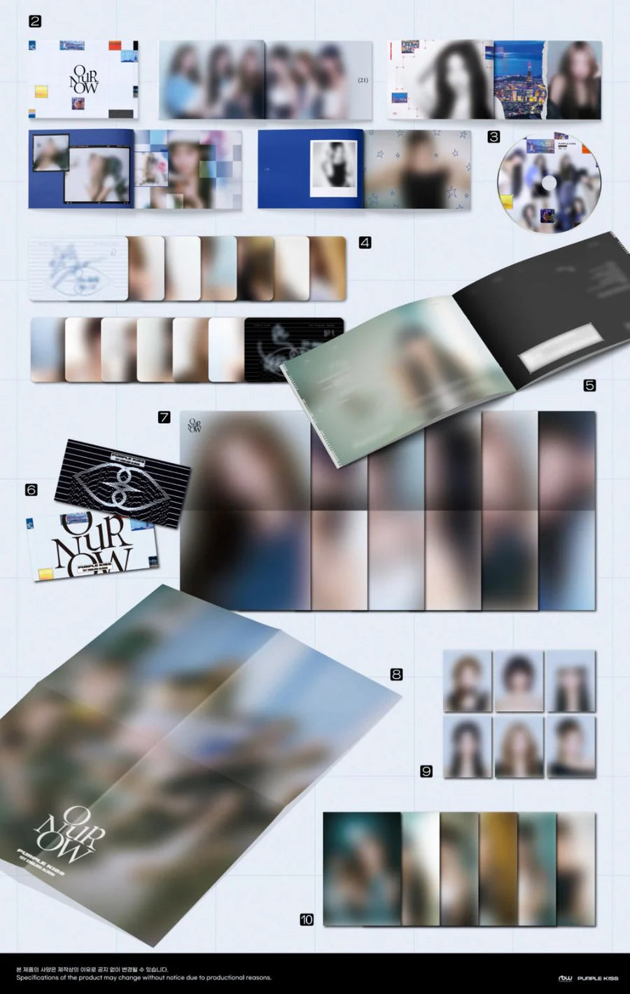 PURPLE KISS - OUR NOW (1ST ENGLISH ALBUM)