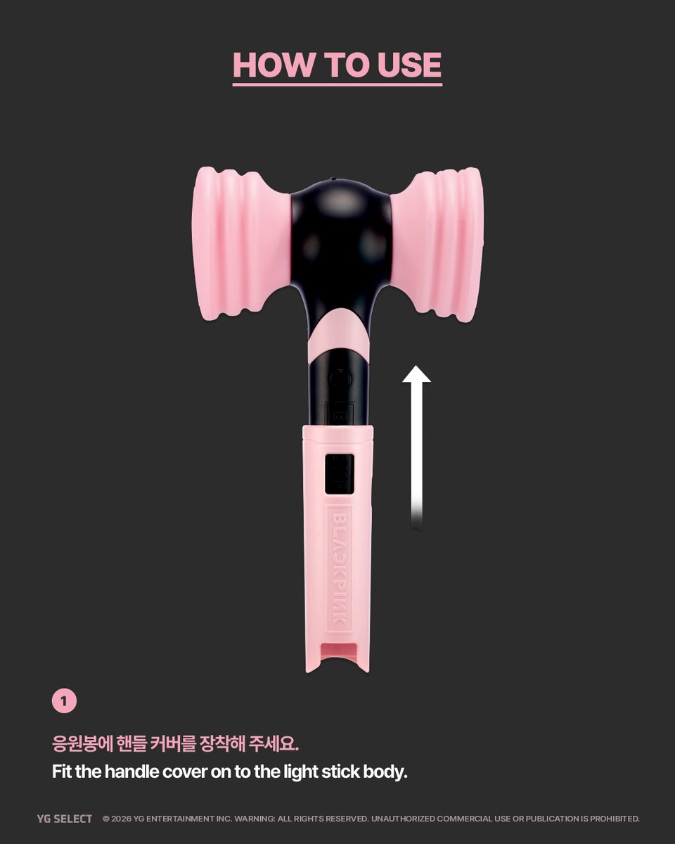 BLACKPINK - LIGHT STICK SPECIAL EDITION CUSTOM KIT