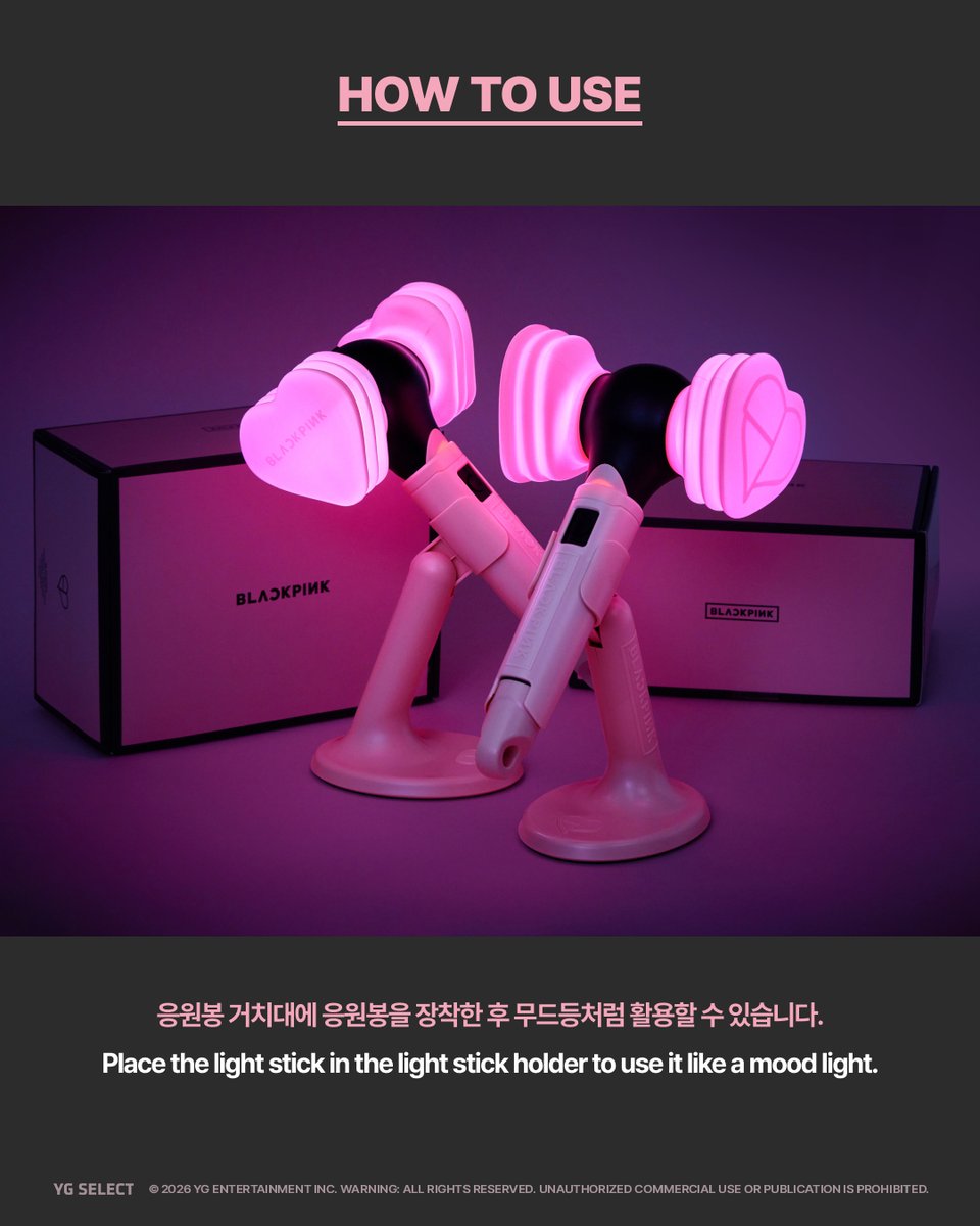 BLACKPINK - LIGHT STICK SPECIAL EDITION CUSTOM KIT