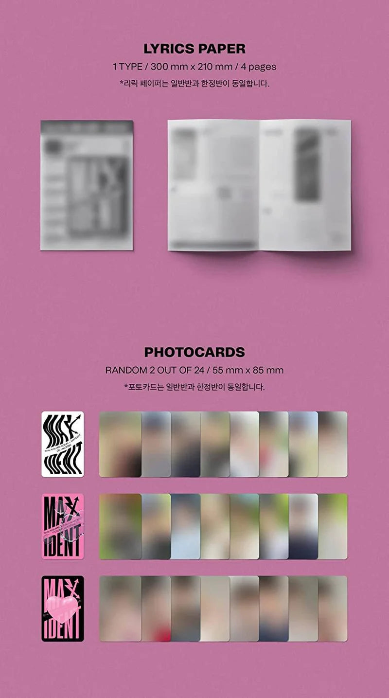 [PRE-ORDER] Stray Kids - MAXIDENT (GO ver.) Limited Edition