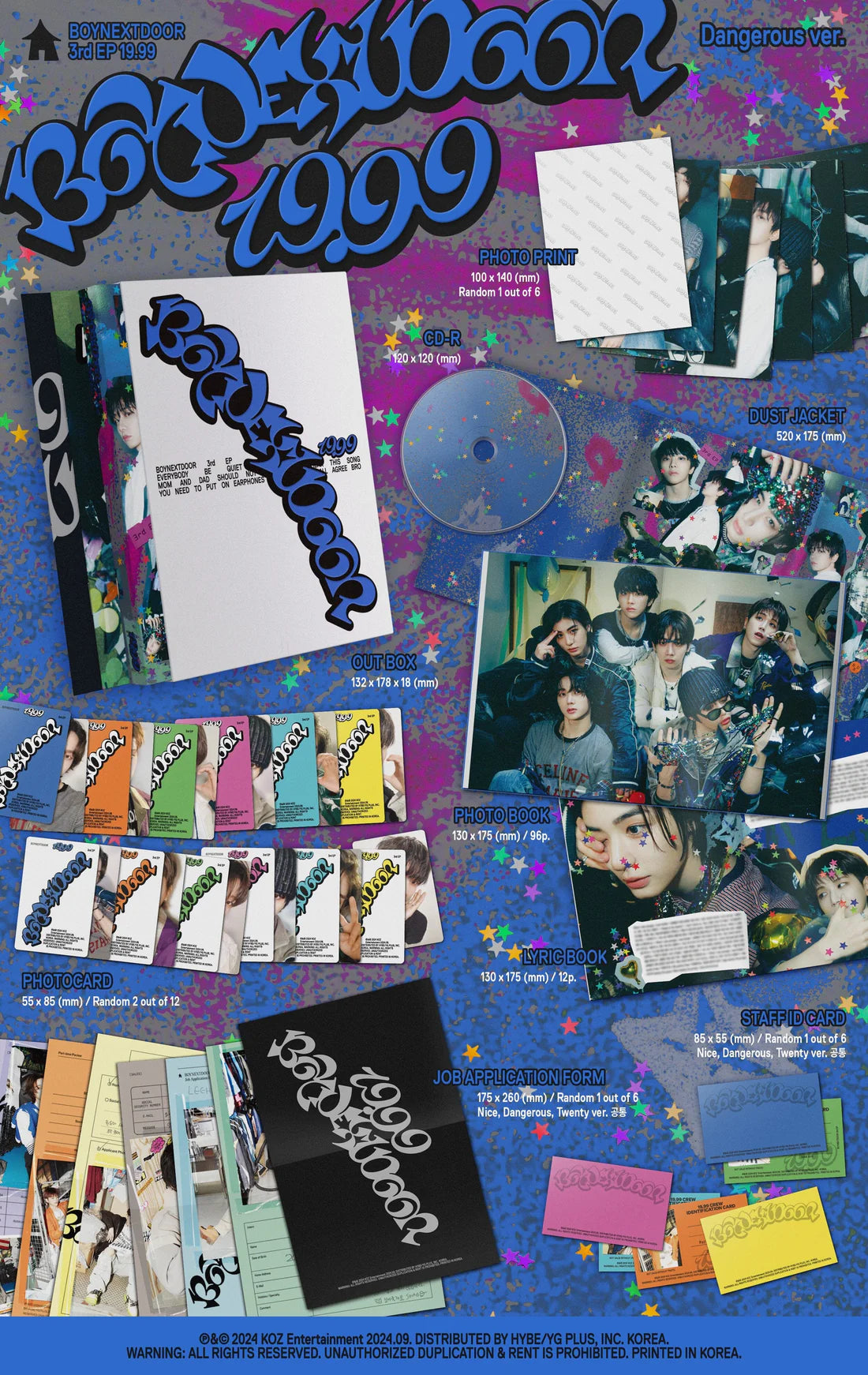 BOYNEXTDOOR – 19.99 [3rd EP Album] – KeaPOP