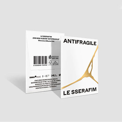 LE SSERAFIM - ANTIFRAGILE (WEVERSE ALBUMS VER.)