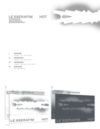 LE SSERAFIM - HOT (WEVERSE ALBUMS VER.)