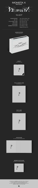 MONSTA X Mini Album Vol. 12 – REASON (Kit Ver.)
